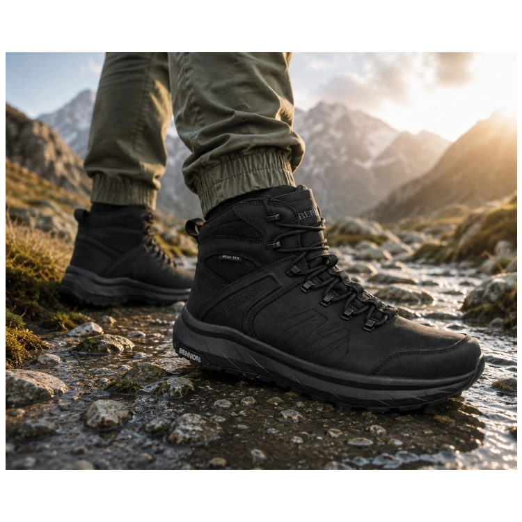 Boty TERENNO Barefoot+ O6 Mid, Bennon - Boty TERENNO Barefoot+ O6 Mid, Bennon