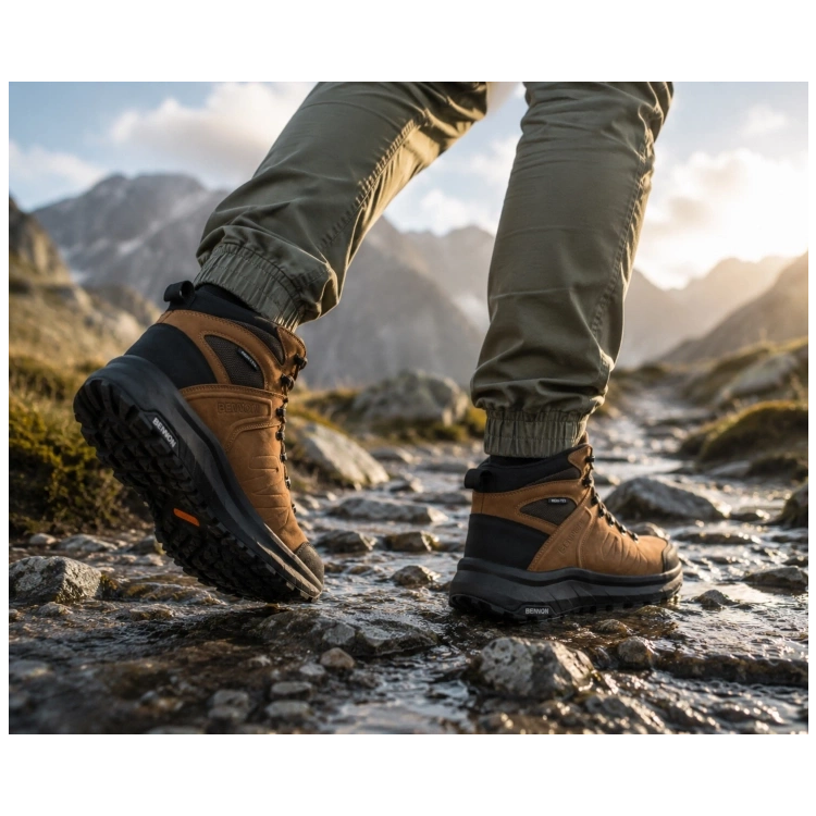 Boty TERENNO Barefoot+ O6 Mid, Bennon - Boty TERENNO Barefoot+ O6 Mid, Bennon
