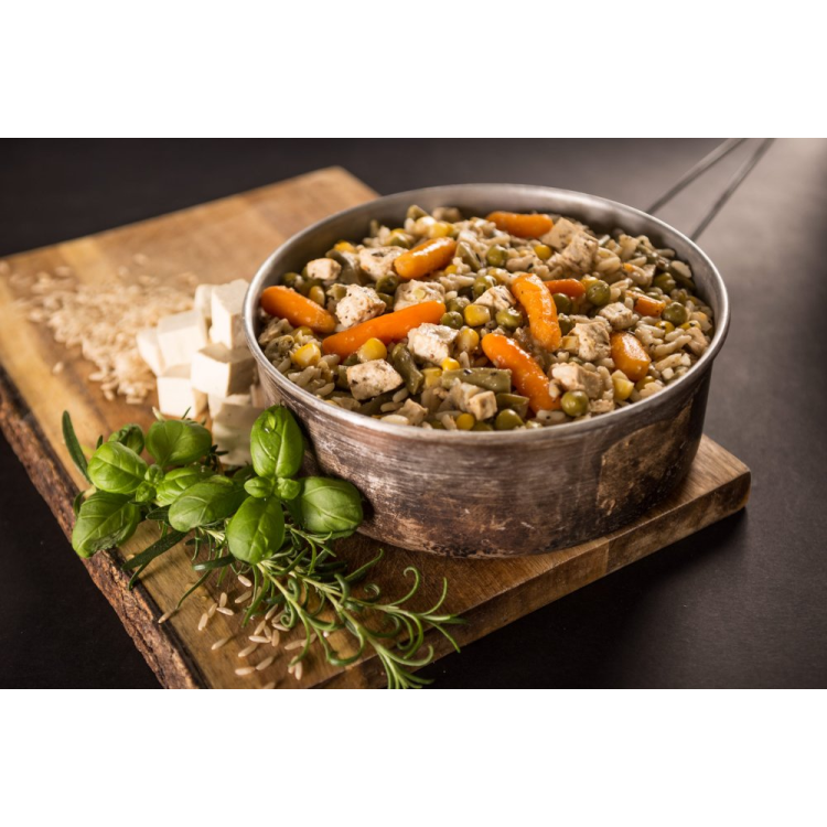 Zeleninové rizoto s tofu, PRO-RATION, 400g - Zeleninové rizoto s tofu, PRO-RATION