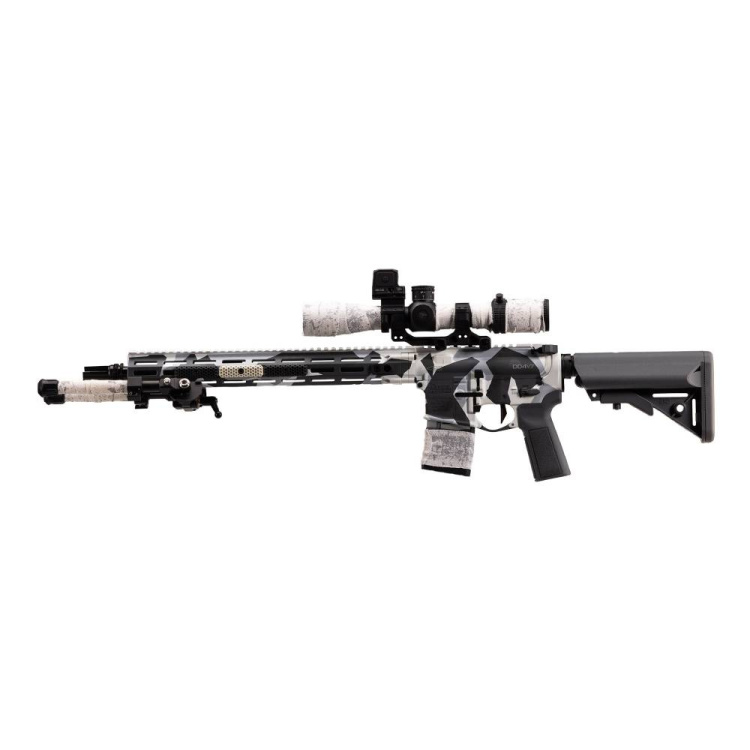 Samonabíjecí puška ICE BREAKER-DD4 V7, snow camo cerakote, 223 Rem. 16“, Daniel Defense - ICE BREAKER-DD4 V7
