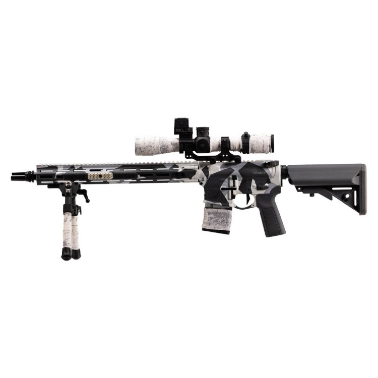 Samonabíjecí puška ICE BREAKER-DD4 V7, snow camo cerakote, 223 Rem. 16“, Daniel Defense - ICE BREAKER-DD4 V7