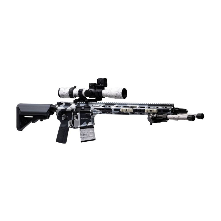 Samonabíjecí puška ICE BREAKER-DD4 V7, snow camo cerakote, 223 Rem. 16“, Daniel Defense - ICE BREAKER-DD4 V7