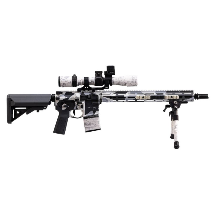 Samonabíjecí puška ICE BREAKER-DD4 V7, snow camo cerakote, 223 Rem. 16“, Daniel Defense - ICE BREAKER-DD4 V7