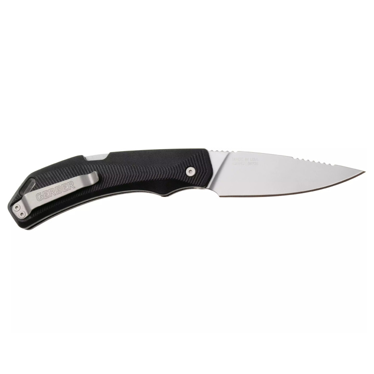 Zavírací nůž Forefront Black, kapesní klip, Gerber