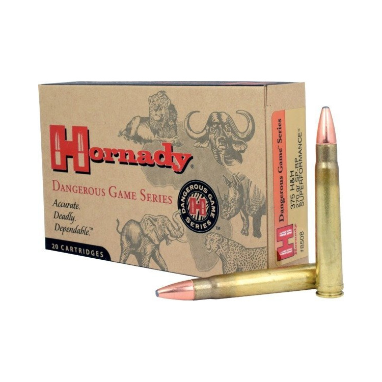 Náboj kulový .375 HaH, 270GR, SP-RP, 20ks, Hornady