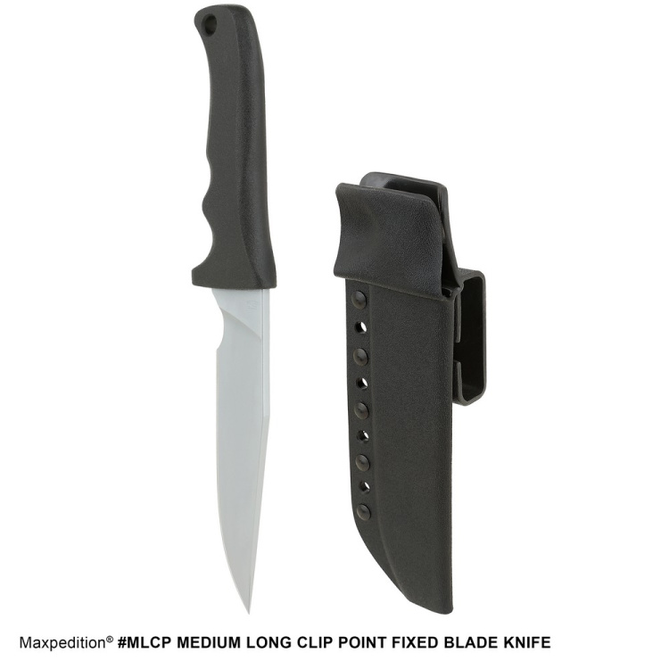 Nůž Maxpedition Medium Short Clip Point , kombinované ostří