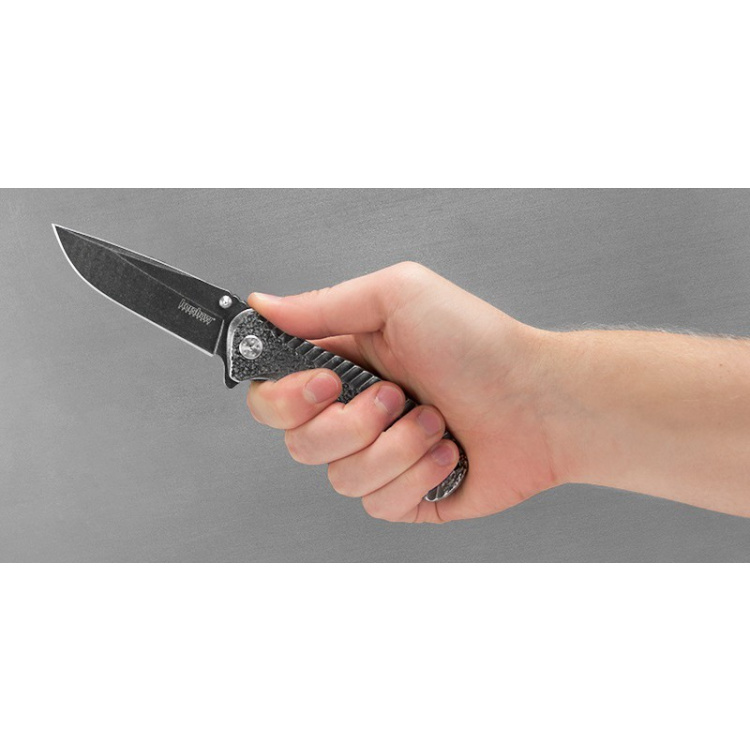Kapesní nůž s asistovaným otevíráním Kershaw Starter, BlackWash - Kapesní nůž s asistovaným otevíráním Kershaw Starter, BlackWash