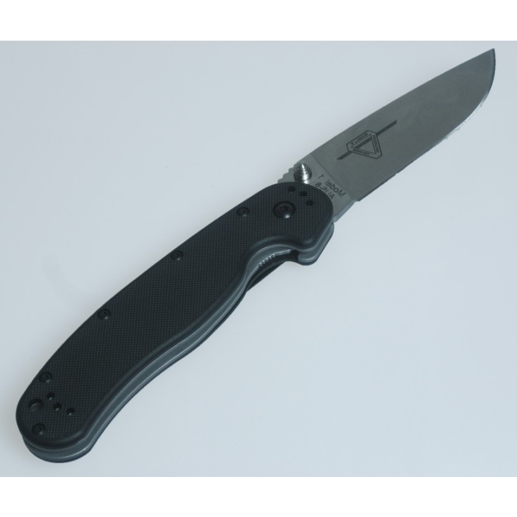 Nůž Ontario RAT 1, černé střenky, hladká čepel - Nůž Ontario RAT 1, černé střenky, hladká čepel