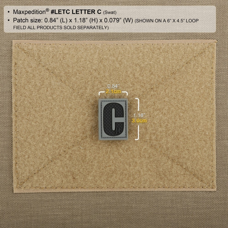 Nášivka Maxpedition Letter C