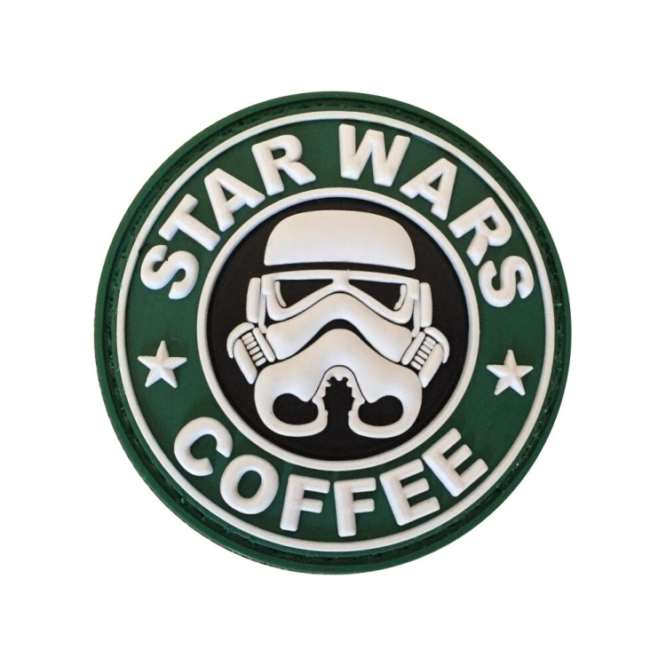 PVC nášivka Star Wars and Coffee