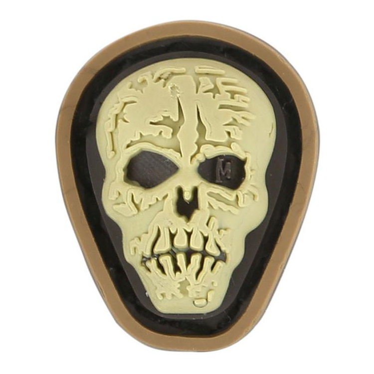 Nášivka Maxpedition Hi Relief Skull Micropatch