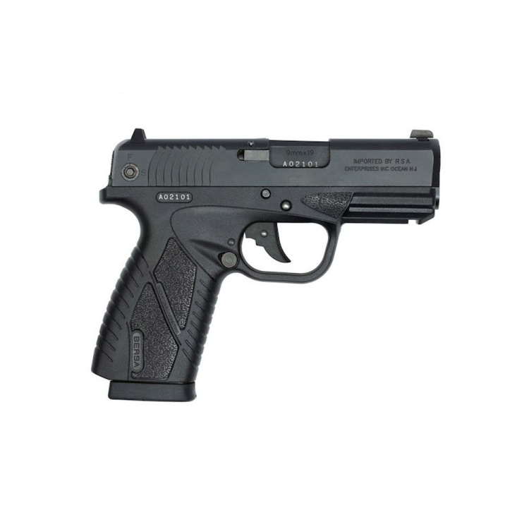 Pistole Bersa BP9CC, 9 mm Luger, černá