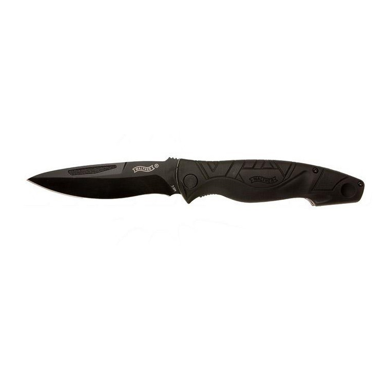 Nůž Walther TFK černý, hladké ostří - Nůž Walther TFK černý, hladké ostří