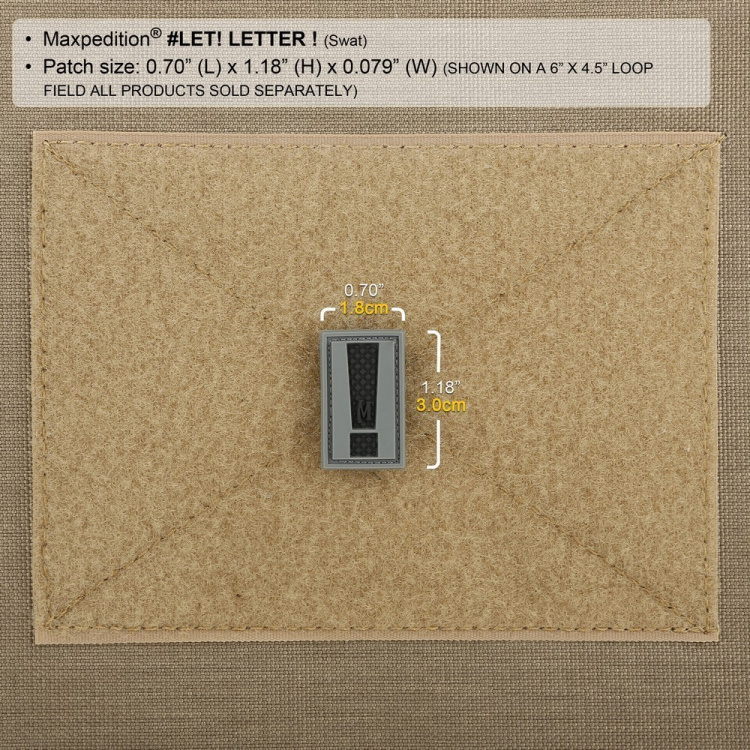 Nášivka Letter !, Maxpedition