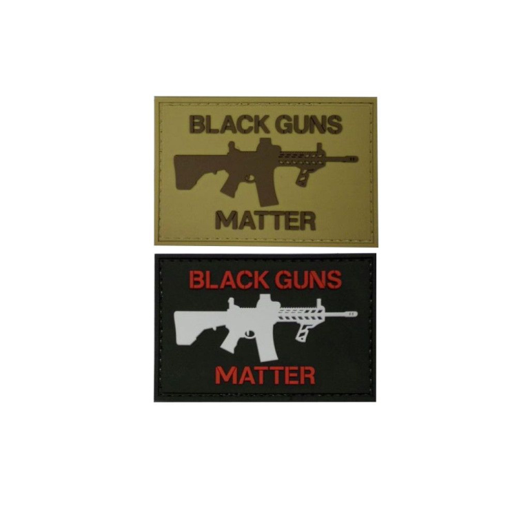 PVC nášivka Black Guns Matter