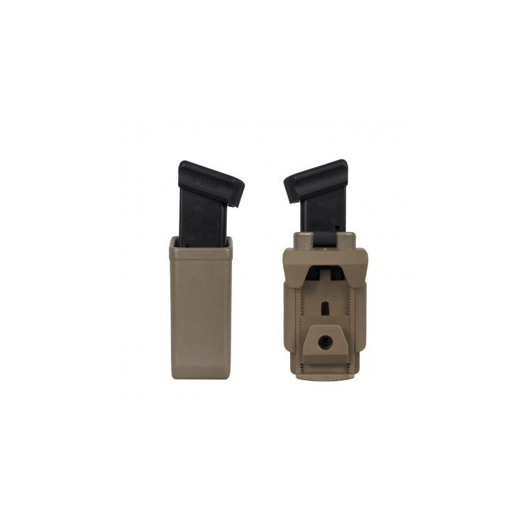 Rotační plastové pouzdro pro dvouřadý zásobník 9 mm Luger, ESP, MH-04, khaki