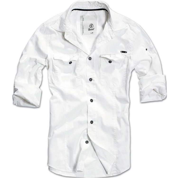 Pánská košile SlimFit Shirt, Brandit - Pánská košile Brandit SlimFit Shirt