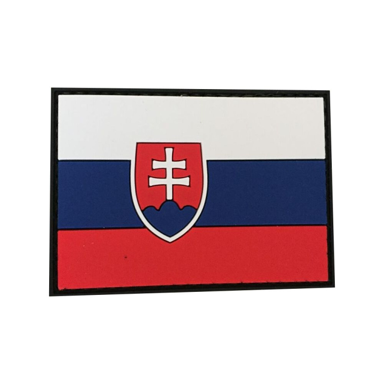 PVC nášivka Slovenská republika, vlajka
