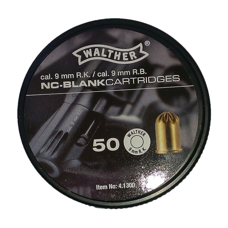 Startovací náboje pro plynový revolver, 9 mm R Blanc, 50 ks, Umarex