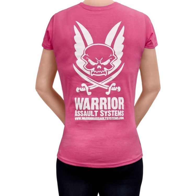 Dámské tričko, Warrior - Dámské tričko Warrior, barva Hot Pink