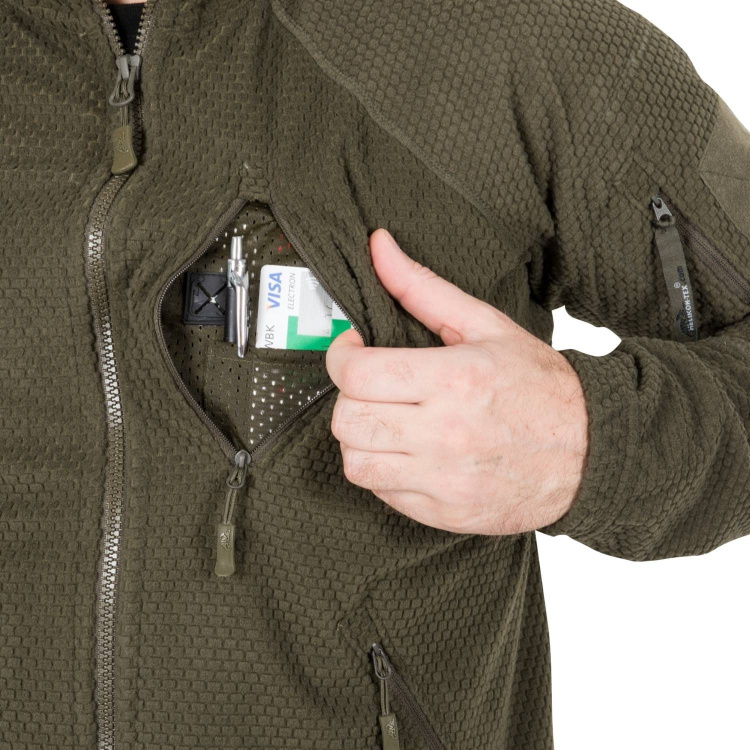 Fleecová bunda Alpha Tactical Jacket, Helikon - Fleecová bunda Helikon Alpha Tactical Jacket