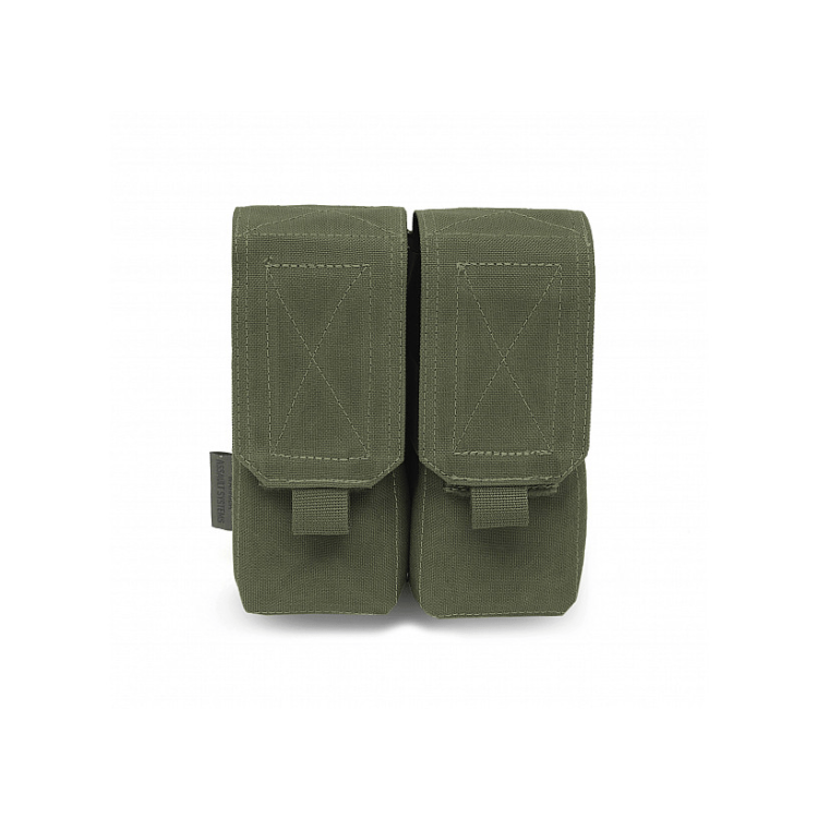 Dvojsumka na 4 zásobníky M4, VELCRO, Warrior - Dvojsumka na 4 zásobníky M4/5.56, VELCRO, Warrior