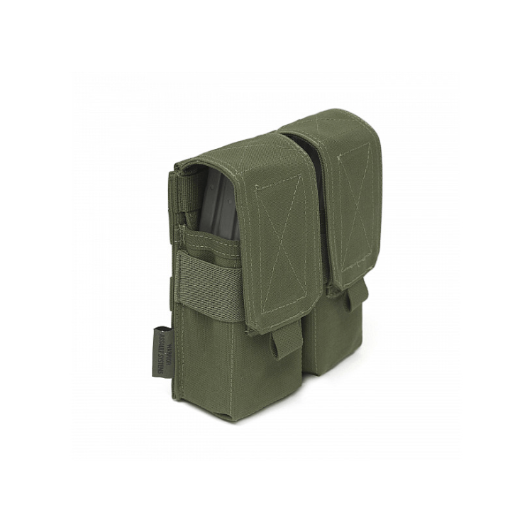 Dvojsumka na 4 zásobníky M4, VELCRO, Warrior - Dvojsumka na 4 zásobníky M4/5.56, VELCRO, Warrior