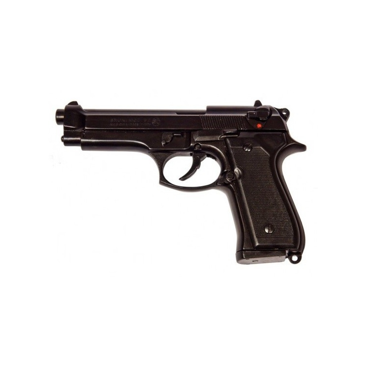 Plynová pistole Bruni 92, 9 mm, černá, Bruni