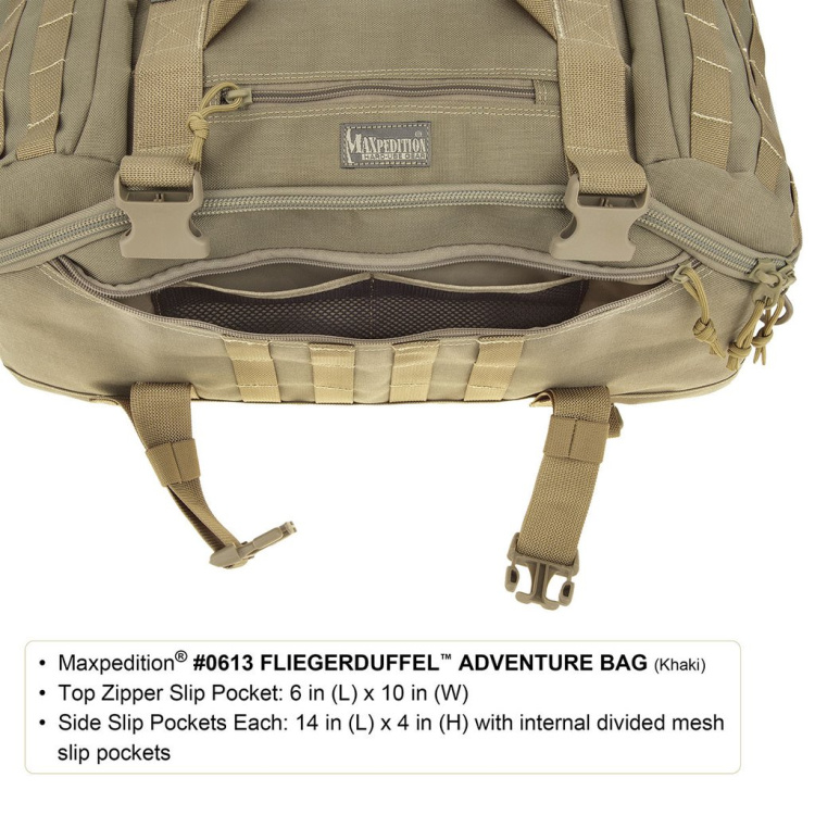 Cestovní taška Fliegerduffel™ Adventure Bag, 42 L, Maxpedition - Cestovní taška Maxpedition Fliegerduffel Adventure Bag