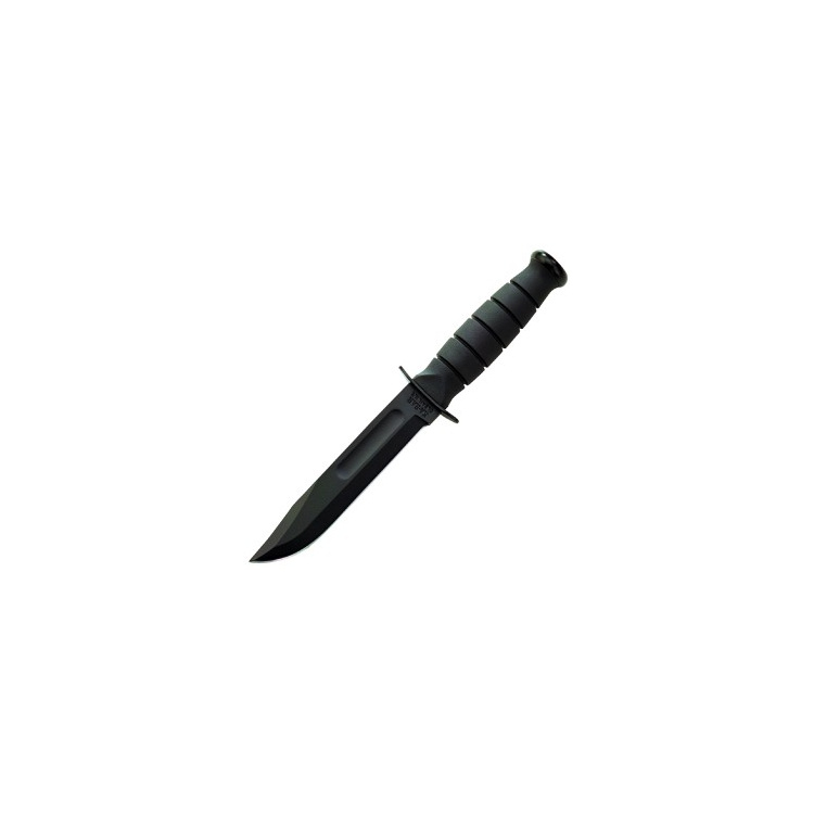 Vojenský nůž Ka-Bar Short Black, hladké ostří, kydexové pouzdro - Vojenský nůž Ka-Bar Short Black, hladké ostří, kydexové pouzdro