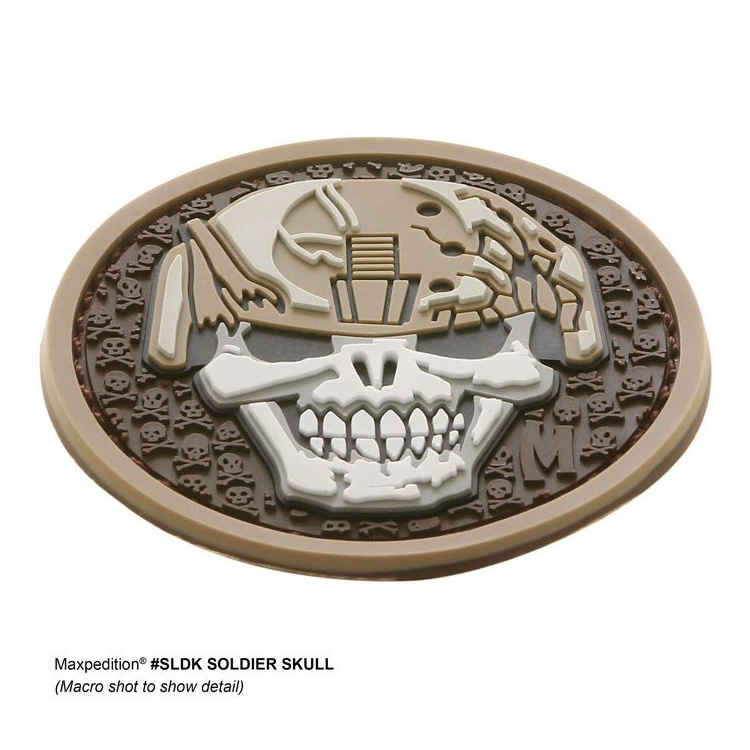 Nášivka Soldier Skull, Maxpedition