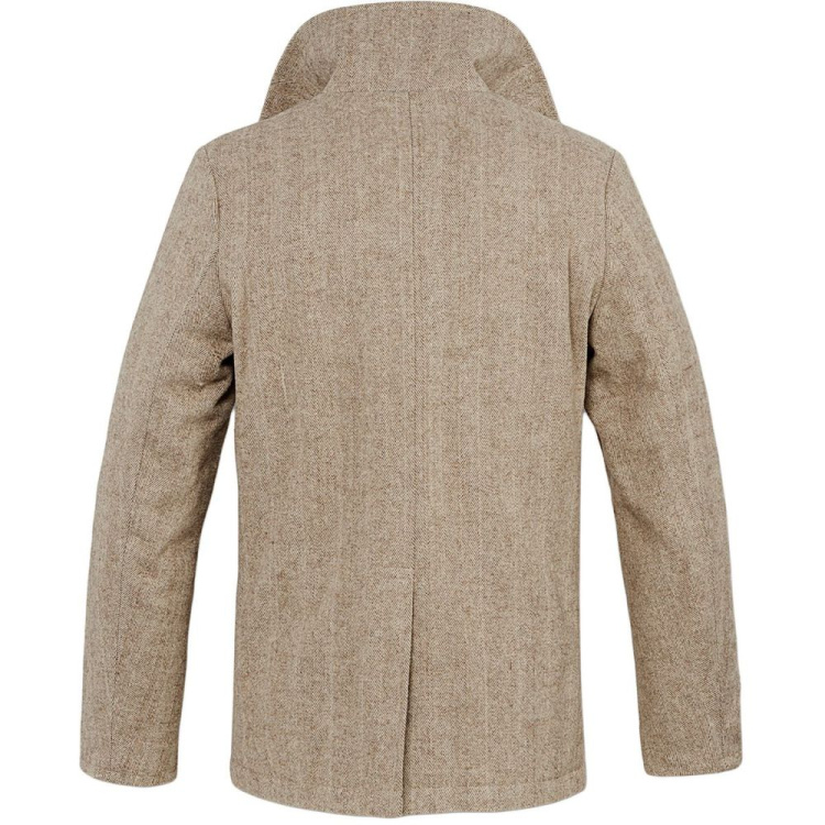 Pánský kabát Heringbone Brandit Pea Coat - Pánský kabát Heringbone Brandit Pea Coat