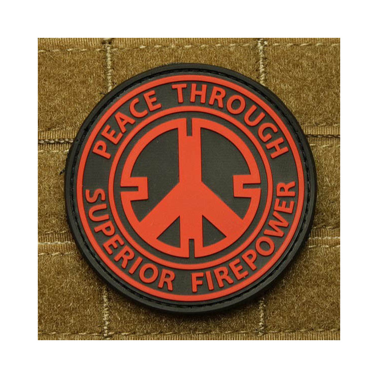 Nášivka JTG Peace Through Superior Firepower