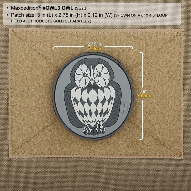 Nášivka Owl Patch, Maxpedition