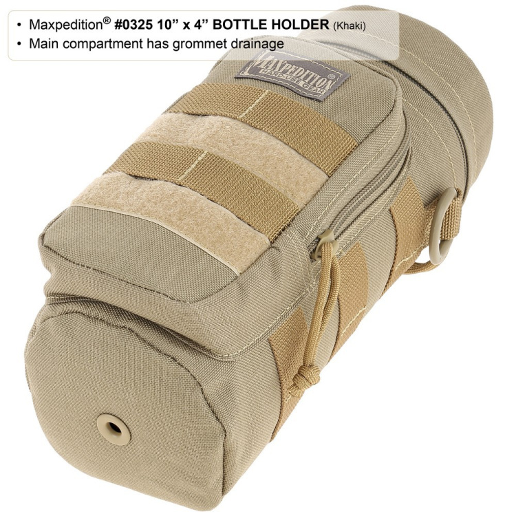 Pouzdro na lahev 10″ x 4″, Maxpedition