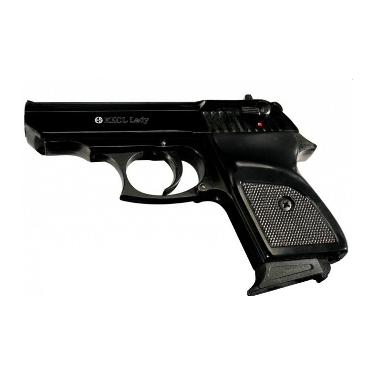 Plynová pistole Ekol Lady 08, 9 mm, černá, Ekol