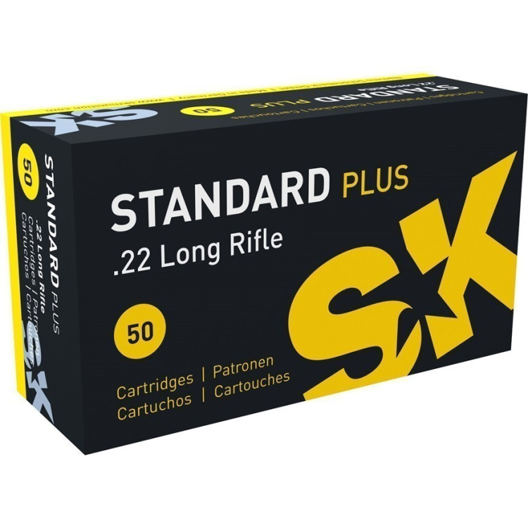 Malorážkové náboje SK 22 LR Standard Plus, 50 ks, Lapua