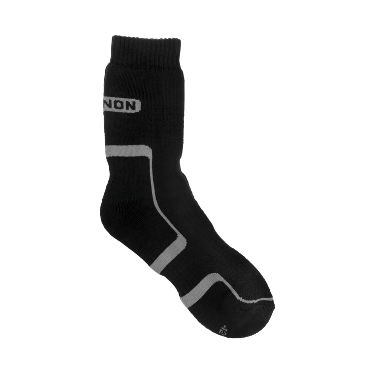 Nadkotníkové ponožky Trek černošedé, Bennon - Ponožky Bennon Trek