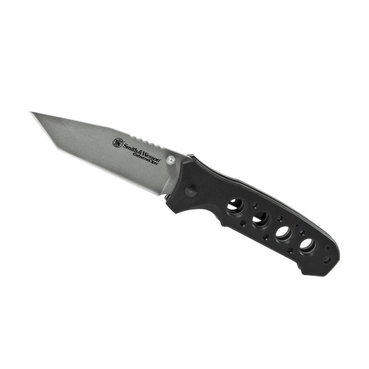 Zavírací nůž Smith&amp;Wesson Extreme Ops Tanto, hladké ostří