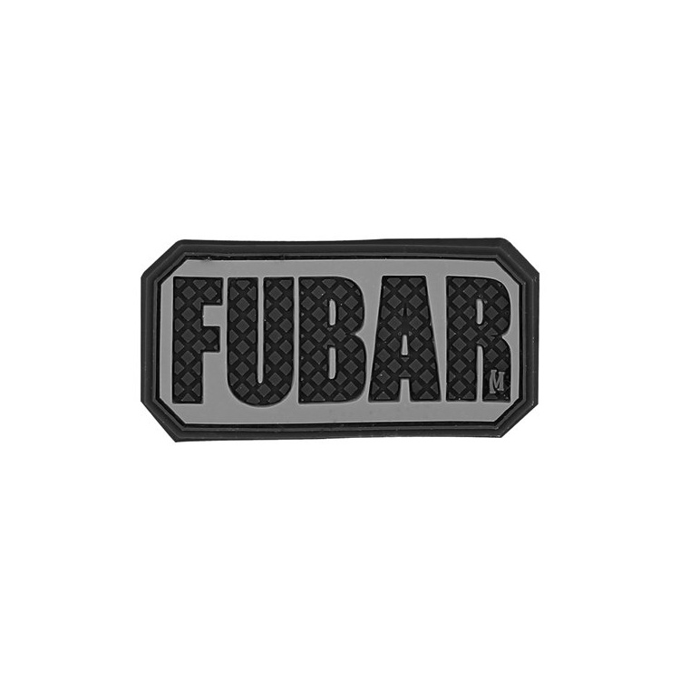 PVC nášivka FUBAR, Maxpedition