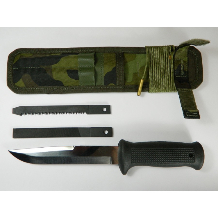 Armádní nůž UTON s pilkou a pilníkem, pouzdro vz. 95 - Armádní nůž UTON s pilkou a pilníkem, pouzdro vz. 95