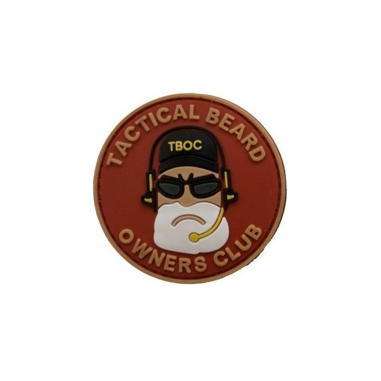 PVC nášivka Tactial Beard Owners Club