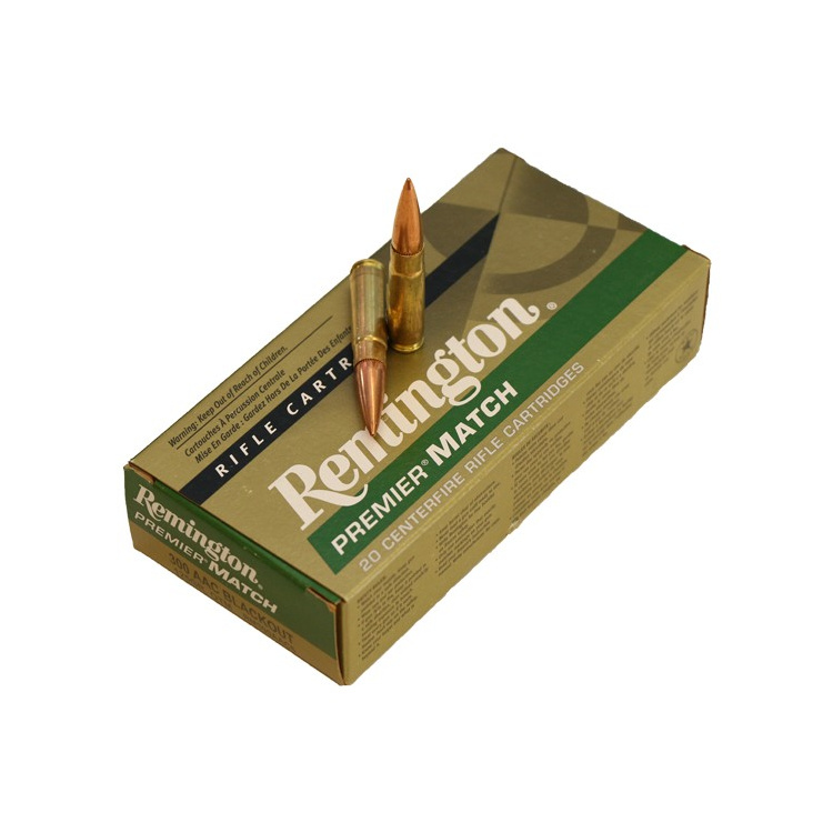 Puškové náboje 300 AAC Blackout, 125 gr, 20 ks, Remington