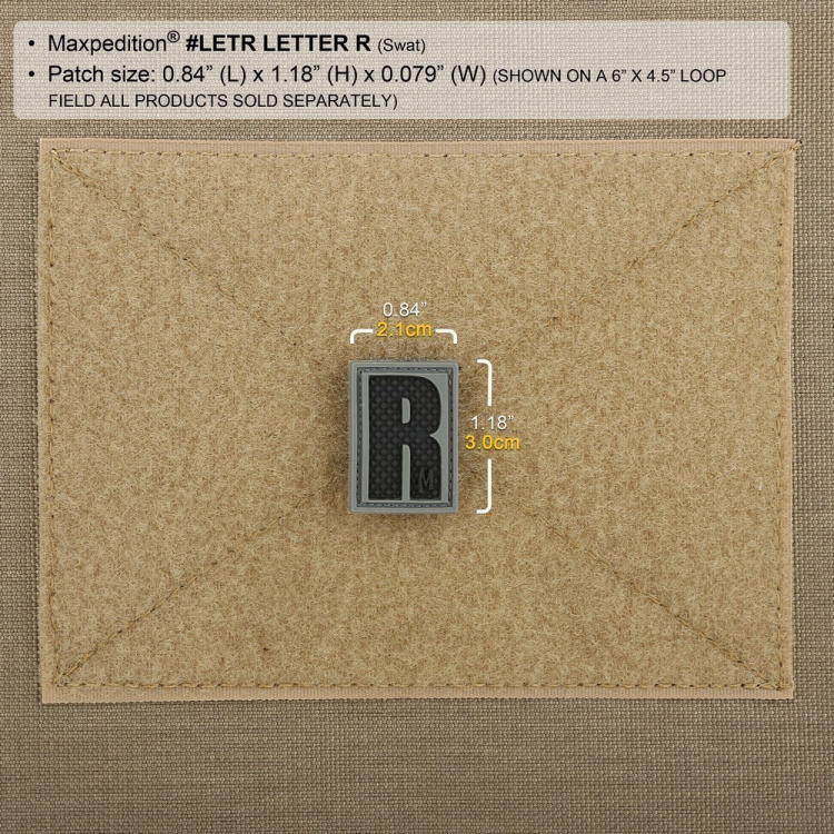 Nášivka Maxpedition Letter R