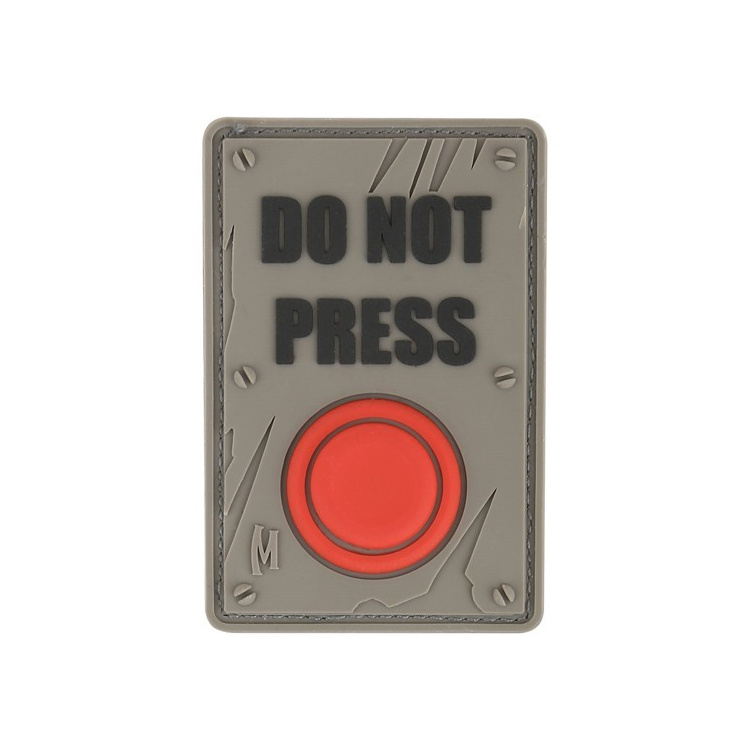 Nášivka Do Not Press, Maxpedition