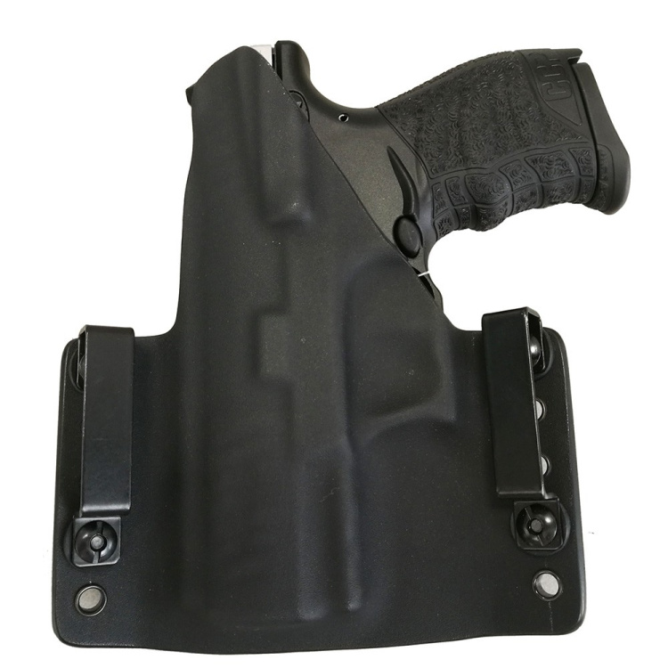 Kydex pouzdro pro Walther CCP, pravé, plný sweatguard, černé, RH Holsters