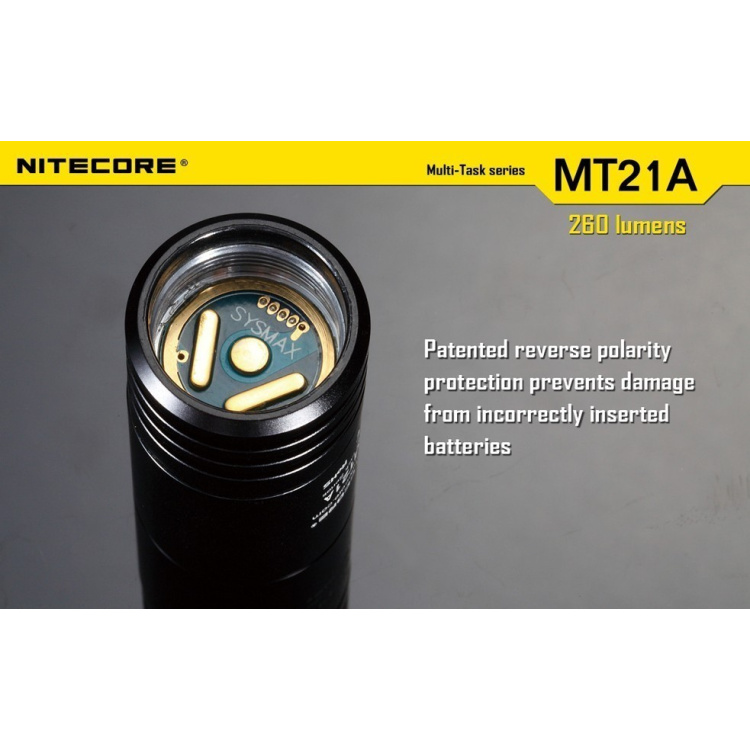 Svítilna NiteCore MT21A, 260 Lumens - Svítilna NiteCore MT21A, 260 Lumens