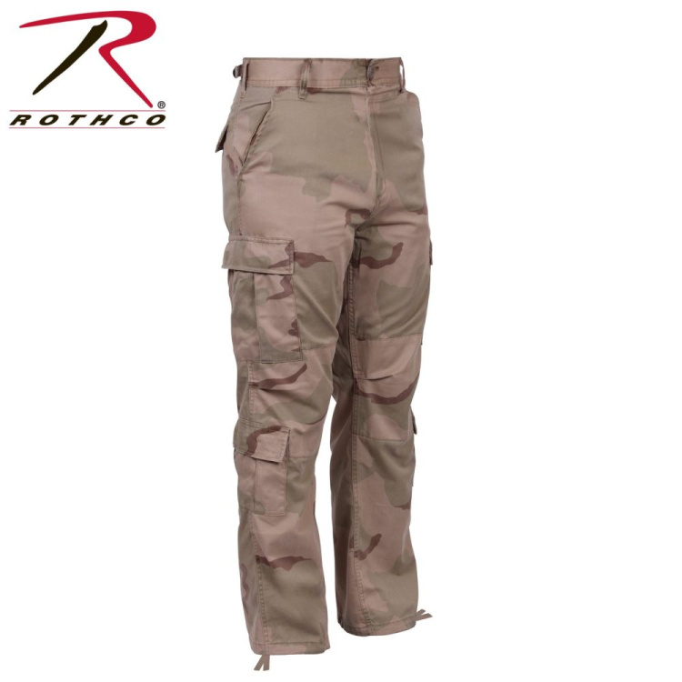 Maskovací kalhoty Vintage Camo Paratrooper Fatigue Pants, Rothco