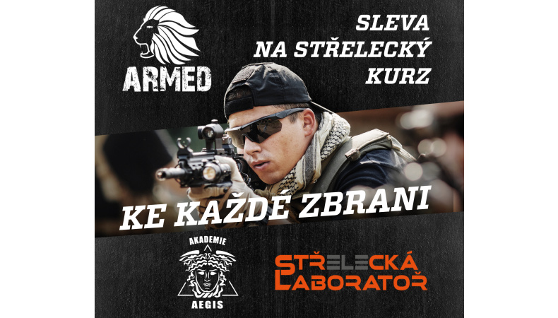 Sleva na střelecký kurz ke koupené zbrani!