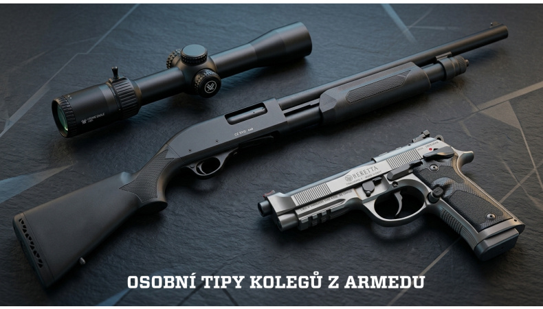 Stejná diagnóza, vlastní trezory: S čím střílí kolegové v Armedu? Díl 1., tipy od Karla